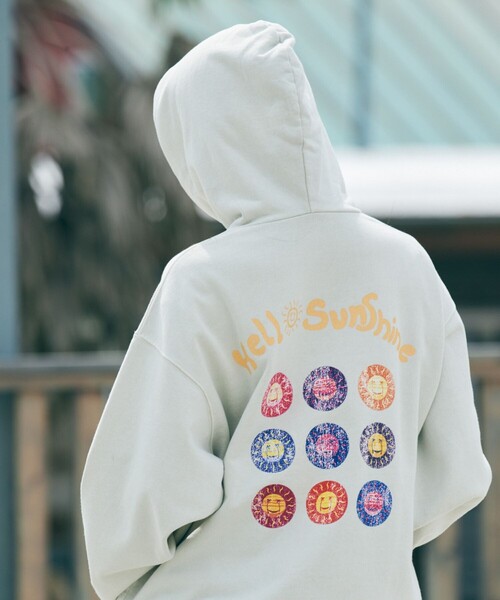 【セール】JONAS CLAESSON/ジョナスクレアッソン Insideout HELLO SUNSHINE SWT PARKA/インサイドアウト ハローサンシャイン スウェットパーカー/リバーシブル（パーカー）｜Jonas Claesson（ジョナスクレアッソン）