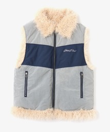 atmos pink Reversible Nylon Vest / アトモス ピンク リバーシブル ナイロン ベスト