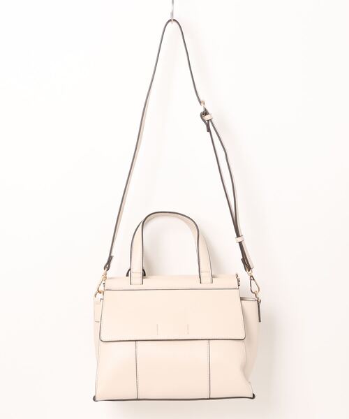 natural couture(ナチュラルクチュール)の「ダブルフラップ2WAYハンドバッグ(ショルダーバッグ・レディース・ブラック/アイボリー/モカ/レッド・FREE)」の22枚目の写真