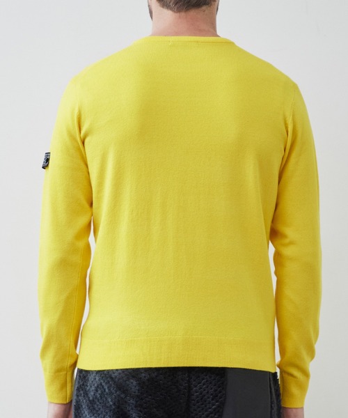 g-stage(ジーステージ)の「g-stage 秋冬 ジーステージ 吸湿 発熱 保温 G-Heat ジーヒート ワイドリブ編み 天竺編み クルーネックセーター(ニット/セーター・メンズ・ベージュ/ネイビー/ターコイズブルー/オリーブ/ブラック/アイボリー/イエロー/ピンク・46/48/50)」の12枚目の写真