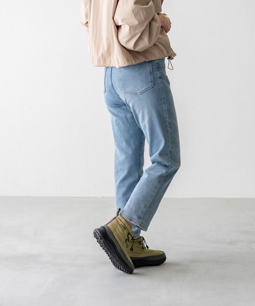 moz(モズ)の「moz モズ 防寒・防水 ショート丈 ファースノーブーツ(ブーツ・レディース・カーキ/ブラック/グレー・23.0cm/23.5cm/24.0cm/24.5cm)」の11枚目の写真