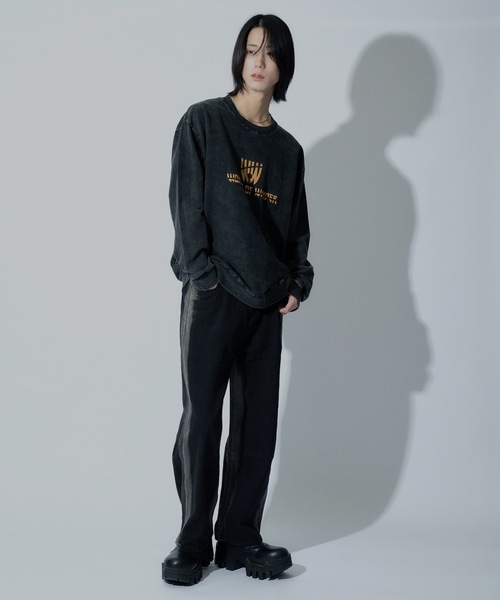WONDER OF WANDER(ワンダーオブワンダー)の「Front Logo Light Sweat(スウェット・メンズ・ブラック・FREE)」の5枚目の写真