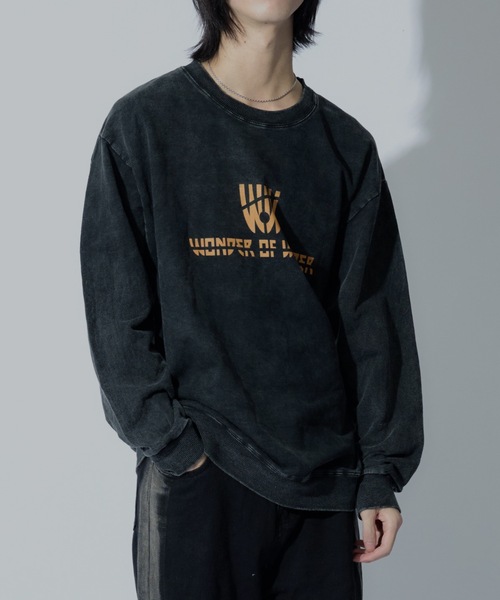 WONDER OF WANDER(ワンダーオブワンダー)の「Front Logo Light Sweat(スウェット・メンズ・ブラック・FREE)」の9枚目の写真