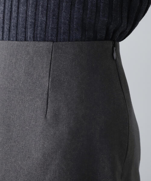 N.(N. Natural Beauty Basic)(エヌエヌナチュラルビューティーベーシック)の「◆ポケットベルト付きIラインスカート(スカート・レディース・ベージュ/チャコールグレー・SMALL/MEDIUM)」の15枚目の写真