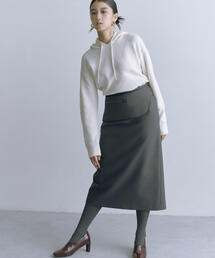 N.（N. Natural Beauty Basic） | ◆ポケットベルト付きＩラインスカート《S Size Line》(スカート)