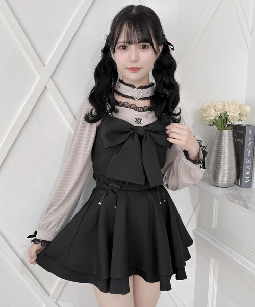 ROJITA（ロジータ）の「【セットアップ対応】BIGリボンビスチェ