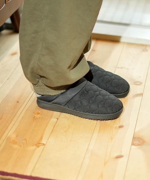 MEI（メイ）の「【MEI メイ】QUILTING MOC SHOES キルティング モックシューズ（スリッポン・メンズ・ブラック/カーキ/ライトベージュ・MEDIUM/LARGE）」の11枚目の写真