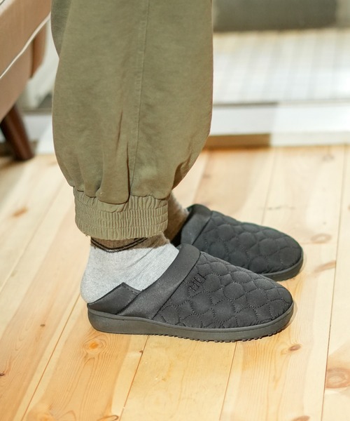 MEI（メイ）の「【MEI メイ】QUILTING MOC SHOES キルティング モックシューズ（スリッポン・メンズ・ブラック/カーキ/ライトベージュ・MEDIUM/LARGE）」の13枚目の写真