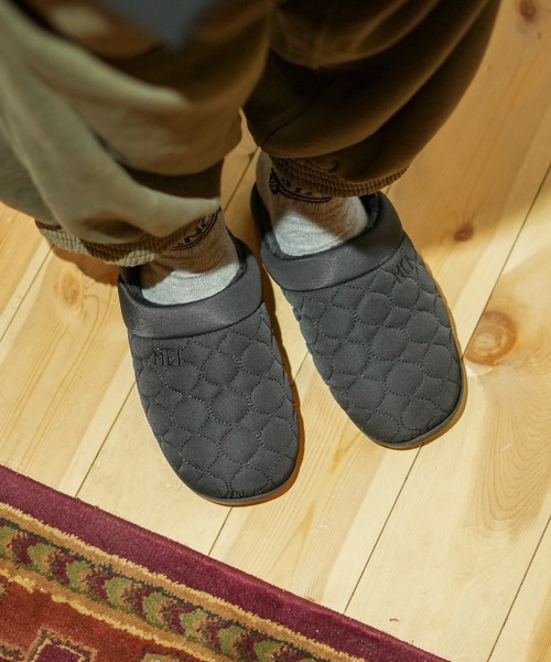 MEI（メイ）の「【MEI メイ】QUILTING MOC SHOES キルティング モックシューズ（スリッポン・メンズ・ブラック/カーキ/ライトベージュ・MEDIUM/LARGE）」の19枚目の写真