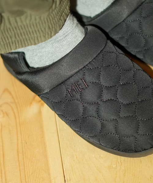 MEI（メイ）の「【MEI メイ】QUILTING MOC SHOES キルティング モックシューズ（スリッポン・メンズ・ブラック/カーキ/ライトベージュ・MEDIUM/LARGE）」の17枚目の写真