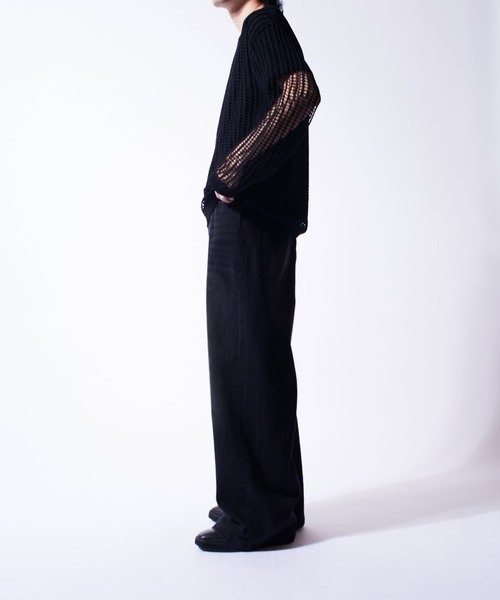 Lui's(ルイス)25SS クロスメッシュニット セール】クロスメッシュニット（ニット/セーター）｜Lui's