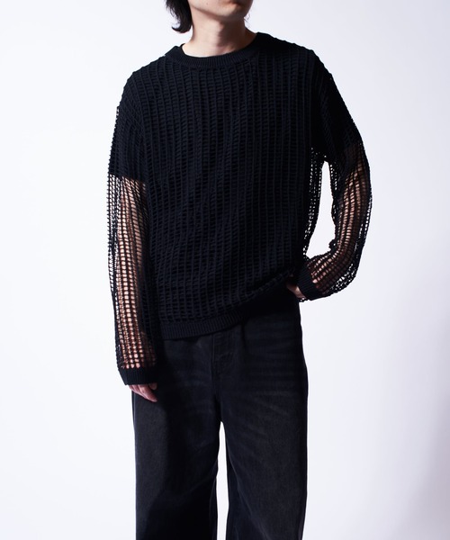 Lui's(ルイス)25SS クロスメッシュニット クロスメッシュニット | Lui's(ルイス)メンズ | PAL CLOSET(パル
