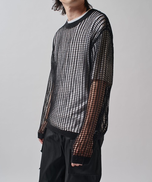 Lui's(ルイス)25SS クロスメッシュニット クロスメッシュニット | Lui's(ルイス)メンズ | PAL CLOSET(パル