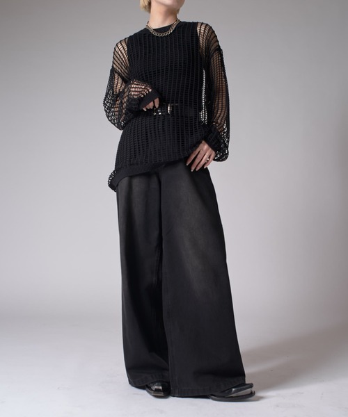 Lui's(ルイス)25SS クロスメッシュニット クロスメッシュニット | Lui's(ルイス)メンズ | PAL CLOSET(パル