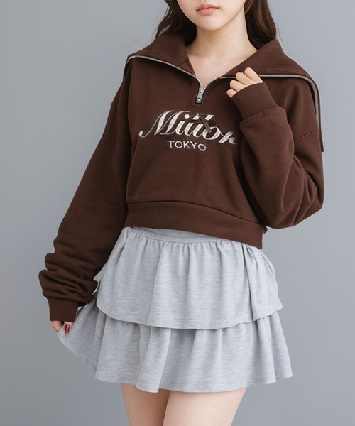 DearMyLoveMillor（ディアマイラブミラー）の「Millor TOKYOスウェット（スウェット・レディース・ブラック/ブラウン/ホワイト/グレー・M-L/LL～3L）」の4枚目の写真