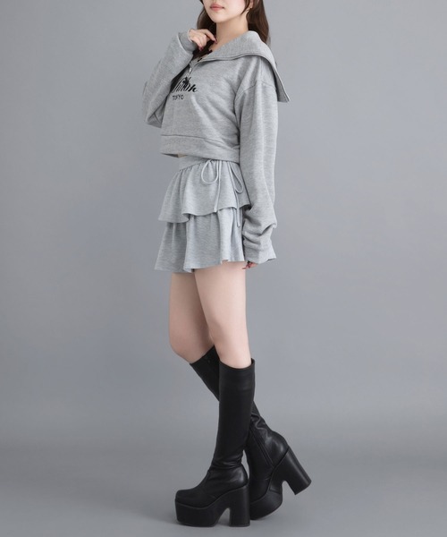 DearMyLoveMillor（ディアマイラブミラー）の「Millor TOKYOスウェット（スウェット・レディース・ブラック/ブラウン/ホワイト/グレー・M-L/LL～3L）」の6枚目の写真