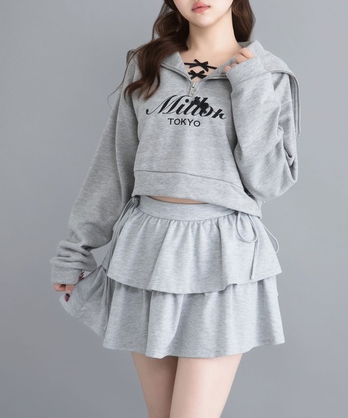 DearMyLoveMillor（ディアマイラブミラー）の「Millor TOKYOスウェット（スウェット・レディース・ブラック/ブラウン/ホワイト/グレー・M-L/LL～3L）」の8枚目の写真