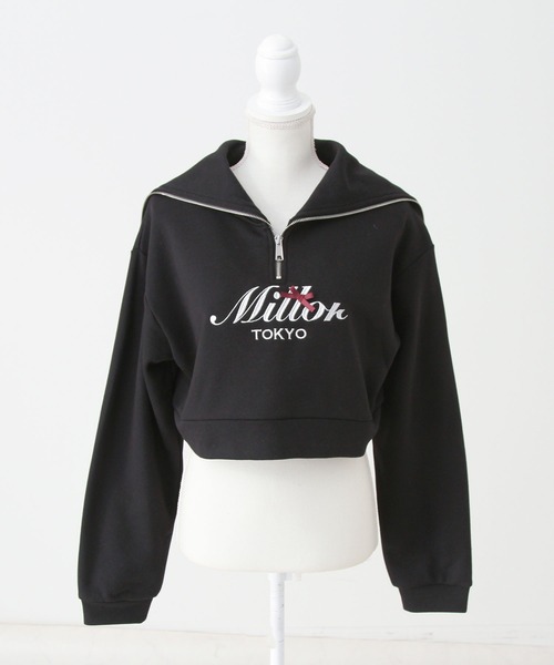 DearMyLoveMillor（ディアマイラブミラー）の「Millor TOKYOスウェット（スウェット・レディース・ブラック/ブラウン/ホワイト/グレー・M-L/LL～3L）」の9枚目の写真