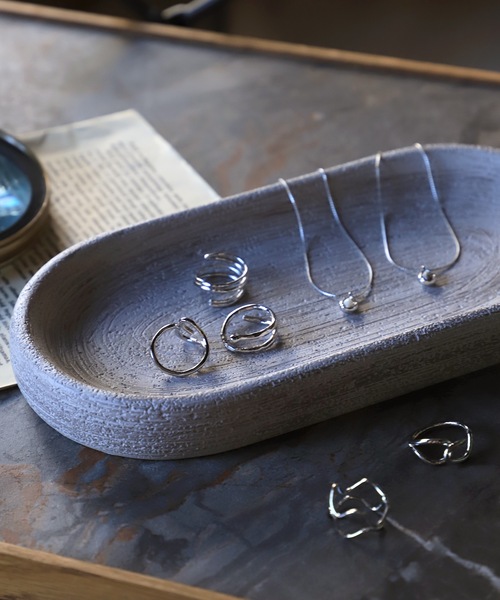 小物 eclat a.depeche/アデペシュ】小物トレイ eclat tray snowmelt