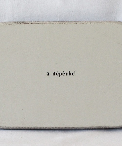 a.depeche(アデペシュ)の「【a.depeche/アデペシュ】小物トレイ eclat tray clay(インテリア雑貨・レディース・グレー・FREE)」の2枚目の写真