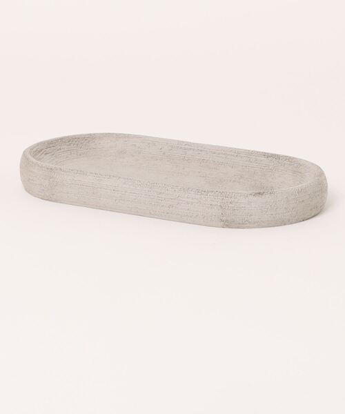 a.depeche(アデペシュ)の「【a.depeche/アデペシュ】小物トレイ eclat tray clay(インテリア雑貨・レディース・グレー・FREE)」の9枚目の写真
