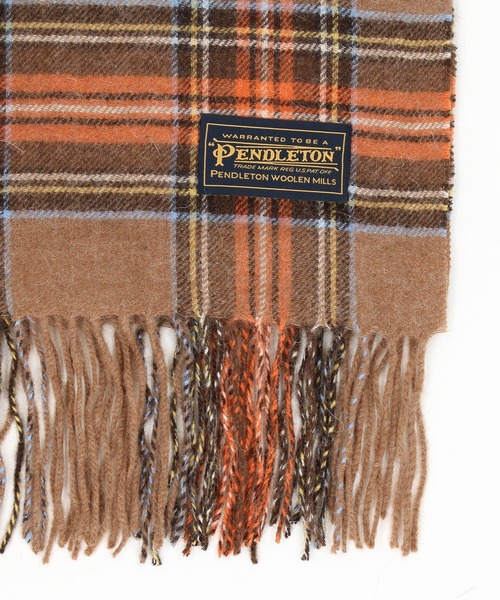 PENDLETON（ペンドルトン）の「【ペンドルトン】アルパカストール　チェック（ストール/ショール・レディース・グレー系・FREE）」の2枚目の写真
