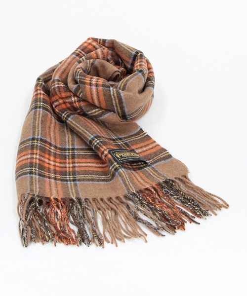 PENDLETON（ペンドルトン）の「【ペンドルトン】アルパカストール　チェック（ストール/ショール・レディース・グレー系・FREE）」の3枚目の写真