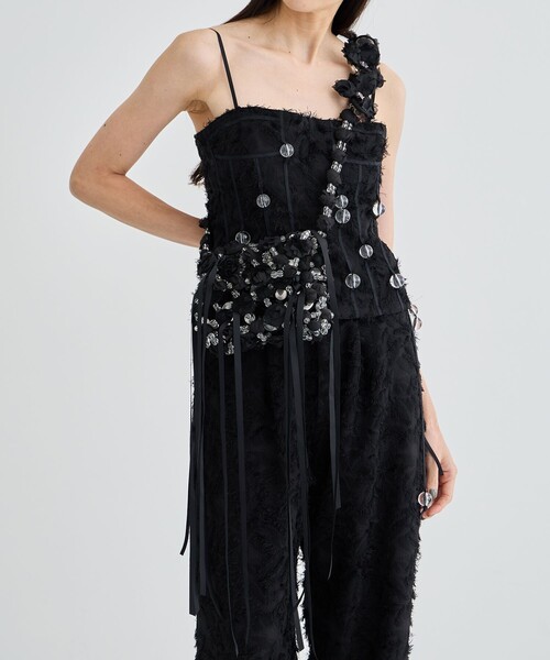 riv nobuhiko/リブノブヒコ】SHAN SHOULDER BAG/ビーズ刺繍