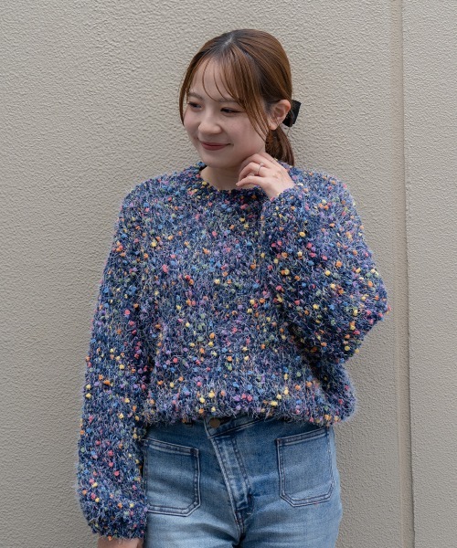 ニット セーター 「ZOZOTOWN限定」MIXED SHORT KNIT レディース セール】【ZOZOTOWN限定】MIXED SHORT KNIT（ニット/セーター