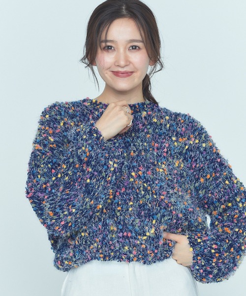 ニット セーター 「ZOZOTOWN限定」MIXED SHORT KNIT レディース セール】【ZOZOTOWN限定】MIXED SHORT KNIT（ニット/セーター