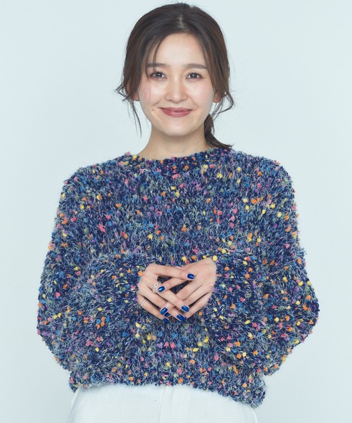BLUE×PALANG(ブルーパラン)の「【ZOZOTOWN限定】MIXED SHORT KNIT(ニット/セーター・レディース・ブルー系その他・FREE)」の14枚目の写真