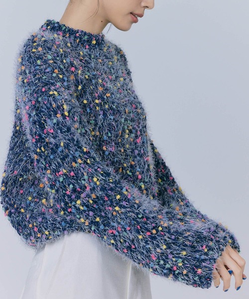 BLUE×PALANG(ブルーパラン)の「【ZOZOTOWN限定】MIXED SHORT KNIT(ニット/セーター・レディース・ブルー系その他・FREE)」の12枚目の写真
