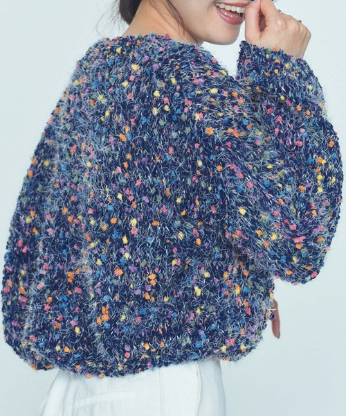 BLUE×PALANG(ブルーパラン)の「【ZOZOTOWN限定】MIXED SHORT KNIT(ニット/セーター・レディース・ブルー系その他・FREE)」の10枚目の写真