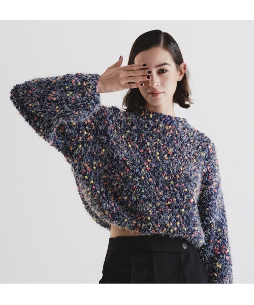 BLUE×PALANG(ブルーパラン)の「【ZOZOTOWN限定】MIXED SHORT KNIT(ニット/セーター・レディース・ブルー系その他・FREE)」の21枚目の写真
