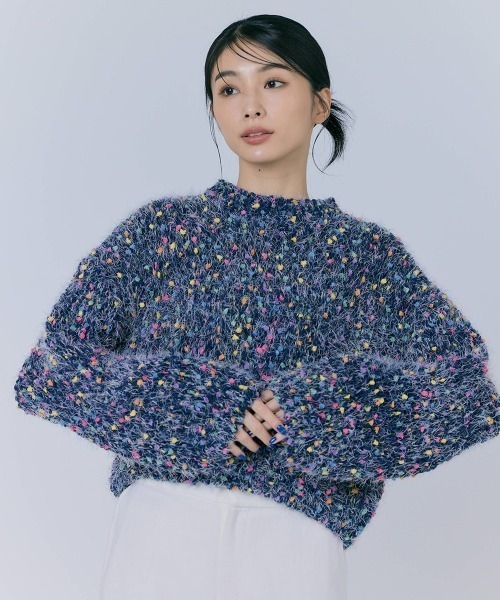 BLUE×PALANG(ブルーパラン)の「【ZOZOTOWN限定】MIXED SHORT KNIT(ニット/セーター・レディース・ブルー系その他・FREE)」の19枚目の写真
