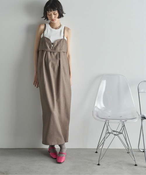 THE YOn（ザヨン）の「セパレートギミックビスチェデザインジャンスカ