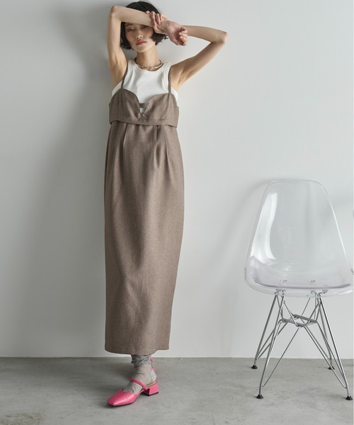 セール】セパレートギミックビスチェデザインジャンスカ（ジャンパー