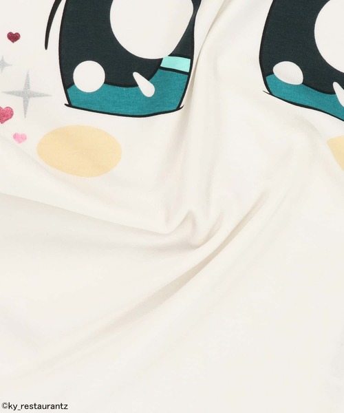 SPINNS(スピンズ)の「『クンヤレストランズ』カットソー(Tシャツ/カットソー・レディース・ブラック/ピンク・ONESIZE)」の10枚目の写真