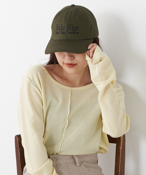 CIAOPANIC TYPY(チャオパニックティピー)の「【2025年S/S新作】LOGO刺繍プチプラキャップ(キャップ・レディース・ピンク/カーキ/ネイビー/ブルー/オフホワイト・ONE SIZE)」の6枚目の写真