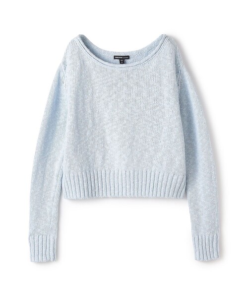 【セール】コットンリネン ボートネックプルオーバー WVP3921（ニット/セーター）｜JAMES PERSE（ジェームスパース）