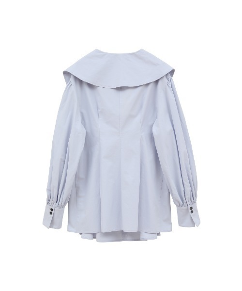 BIG COLLAR DRAWSTRING BLOUSE｜TOPS(トップス)｜CLANE OFFICIAL