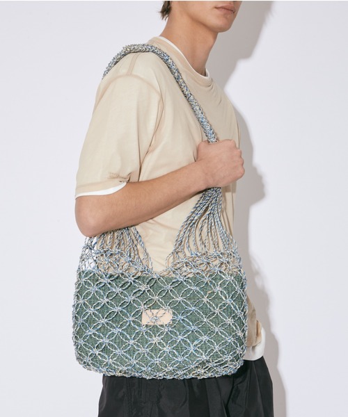 abaca twist bag M（ショルダーバッグ）｜beautiful people