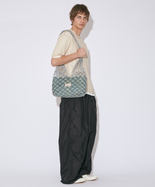 beautiful people(ビューティフルピープル)の「abaca twist bag M(ショルダーバッグ・レディース・ブラック/イエロー/レッド/ブルー・FREE)」の6枚目の写真