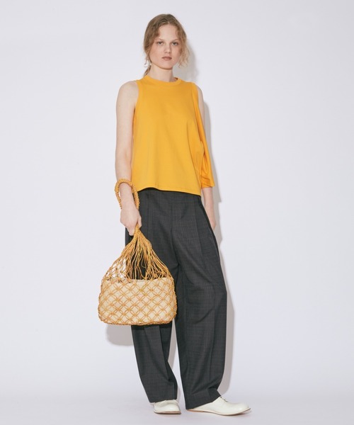 beautiful people(ビューティフルピープル)の「abaca twist bag M(ショルダーバッグ・レディース・ブラック/イエロー/レッド/ブルー・FREE)」の12枚目の写真