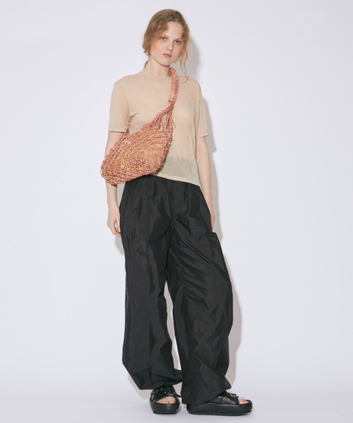 beautiful people(ビューティフルピープル)の「abaca twist bag M(ショルダーバッグ・レディース・ブラック/イエロー/レッド/ブルー・FREE)」の15枚目の写真