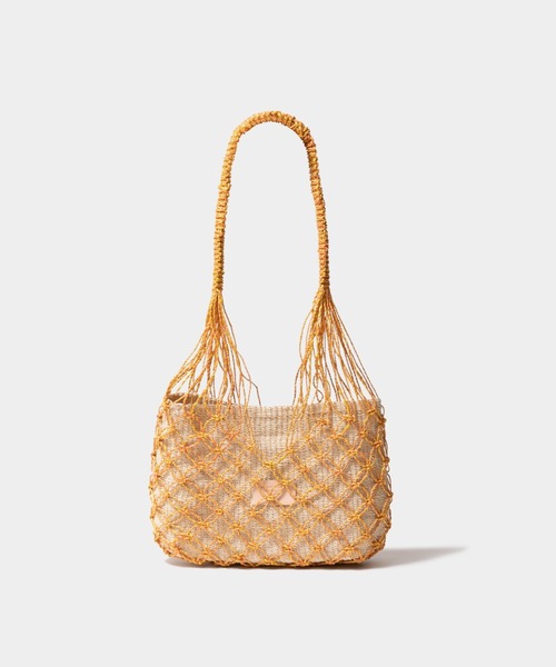 abaca twist bag M（ショルダーバッグ）｜beautiful people