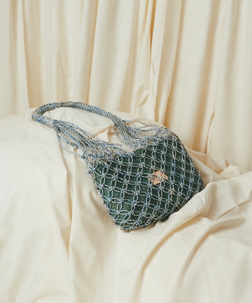 beautiful people(ビューティフルピープル)の「abaca twist bag M(ショルダーバッグ・レディース・ブラック/イエロー/レッド/ブルー・FREE)」の9枚目の写真
