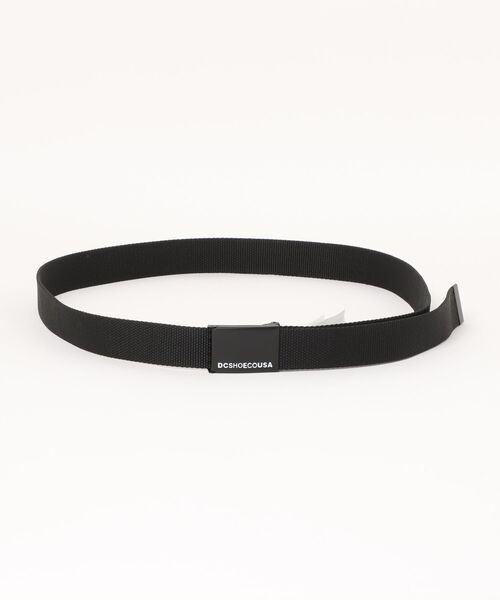 DC SHOES（ディーシーシューズ）の「WEB BELT 3/DCロゴベルト（ベルト・メンズ・その他/ブラック・FREE）」の3枚目の写真