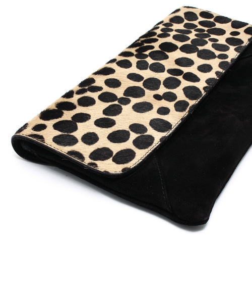 Viflan（ヴィフラン）の「【VIFLAN】ハラコクラッチ（クラッチバッグ・レディース・サックスブルー/ブラック・FREE）」の11枚目の写真