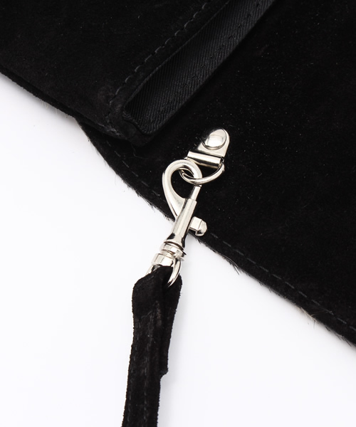 Viflan（ヴィフラン）の「【VIFLAN】ハラコクラッチ（クラッチバッグ・レディース・サックスブルー/ブラック・FREE）」の13枚目の写真